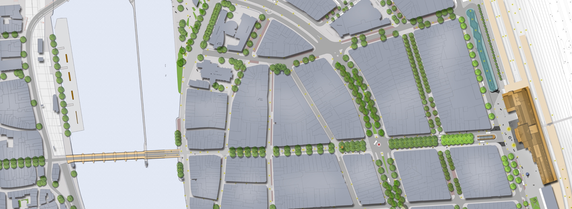 Stationsplein Maastricht plattegrond groot Stationsplein Maastricht plattegrond groot