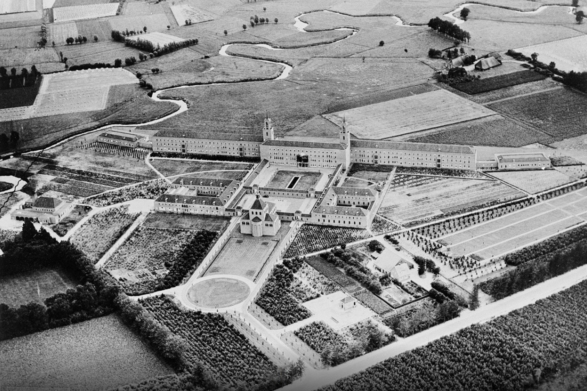 Klokkenberg, Breda - historische afbeelding - 1950px Klokkenberg, Breda - historische afbeelding - 1950px