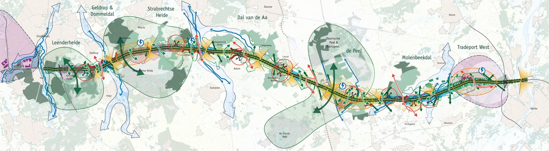 Inpassingsvisie A67 | MTD Landschapsarchitecten